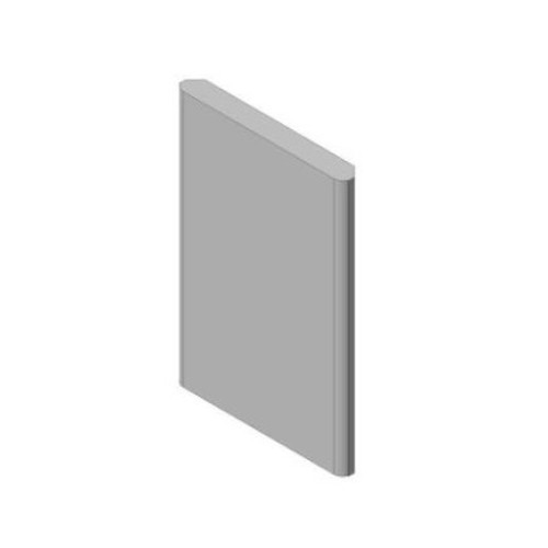 Šamotová deska dveřní KV 025W 01BD